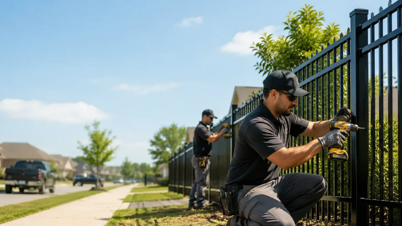 Metal Fence Installation in Milan, TN